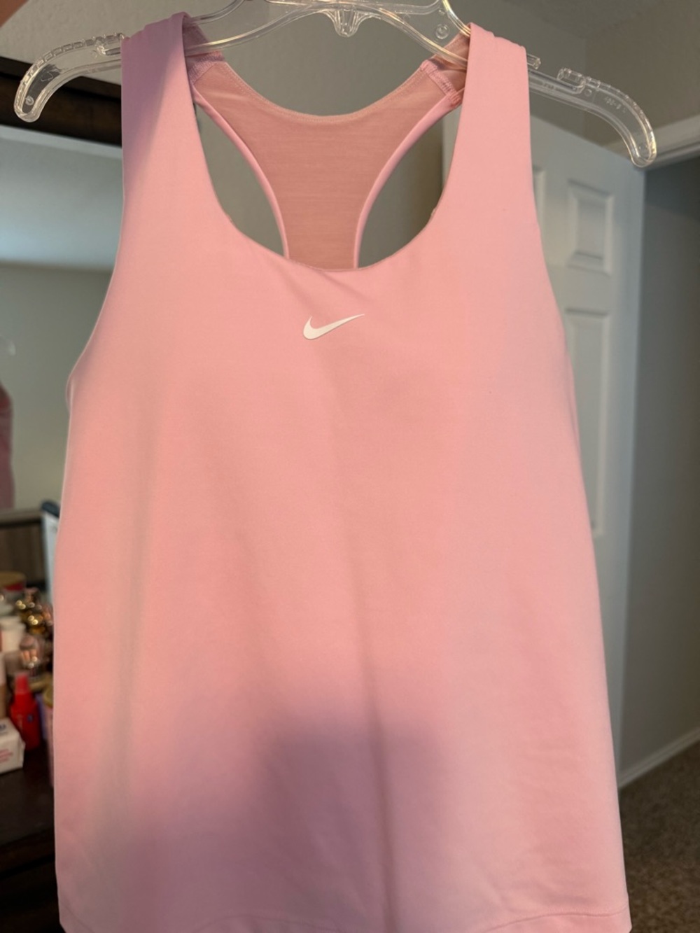 Nike Light Pink Racerback Athletic Tank